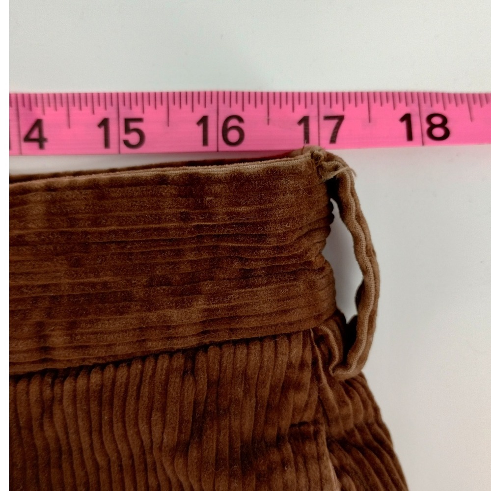 LL Bean Mens Corduroy Pants Chocolate Brown Classic‎ Fit Cotton Size 35 x 30 - Picture 7 of 11